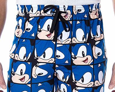 Sonic The Hedgehog Men's Video Game Character Face Pattern Sleep Lounge  Pajama Pants (XXXL) - Yahoo Shopping