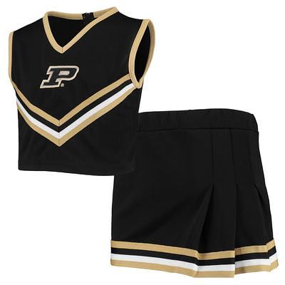 Girls Toddler Black/Gold Pittsburgh Steelers Cheerleader Dress with  Bloomers Set