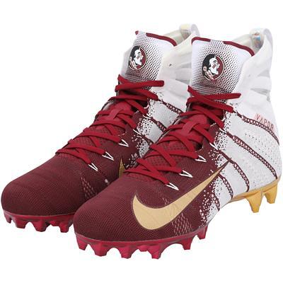 Florida State Seminoles Team-Issued Black Alpha 2 Nike Cleats from the  Football Program