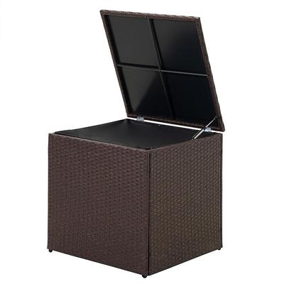 Cosco 180 Gal. Extra Large, Black and Charcoal Outdoor Deck Box 88180BGY1E  - The Home Depot