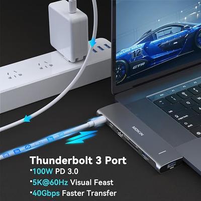  TWOPAN 5-in-1 USB C Hub for MacBook Pro M2 Pro/Max