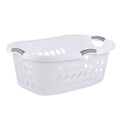 Sterilite 2.7 Bushel Laundry Basket Plastic, Blue Cove, Set of 2