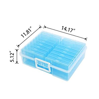 4 x 6 Photo Storage Box Clear Organizer Case Hold 1600 Pictures Keeper  Container