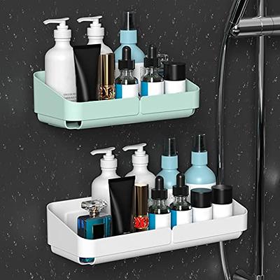  Moforoco Shower Caddy Shelf Organizer Rack, Self Adhesive Black  Bathroom Shelves Basket, Home Farmhouse Wall Inside Organization and  Storage Decor Rv Accessories, First Apartment Essentials : Home & Kitchen