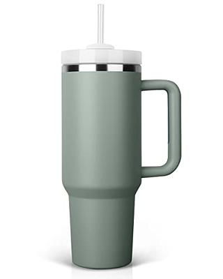 40oz Coffee Travel Mugs with Handle Double Wall Tumbler