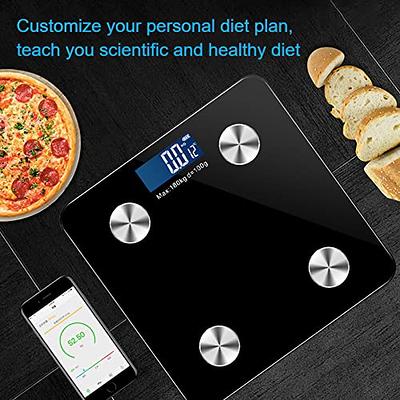 auons Body Fat Scale Smart Scale for Body Weight and Fat, Bluetooth Weight  Scale BMI Weighting Machine Body Composition Health Monitor Analyzer with  Smartphone App - Yahoo Shopping