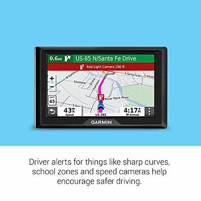  Garmin DriveSmart 55 and Traffic, GPS Navigator, 5.5” Display,  Simple On-Screen Menus, Easy-to-See Maps : Electronics