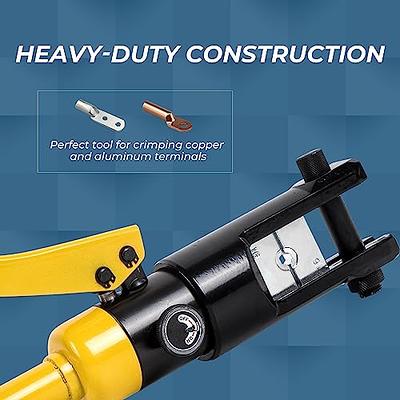 Doppy Hand Hydraulic Crimping Tool 14 Ton 6 AWG-4/0 AWG Wire