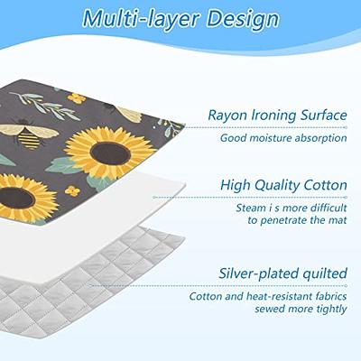 Portable Ironing Mat Thickened Heat Resistant Ironing Pad Cover