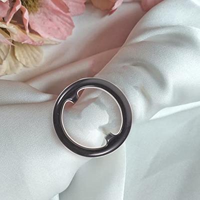 Scarf Ring Clip T shirt Tie Clips For Fashion Metal - Temu