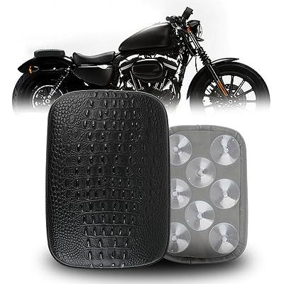 ASI AIR SEAT INNOVATIONS Motorcycle Air Seat Cushion - Pressure Relief Pad  - Touring Saddles Reduces Vibration - Rear or Small Seat Size 12 X 9.5