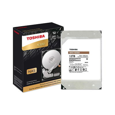 Toshiba 12TB N300 Pro NAS CMR 3.5 Internal Hard Drive