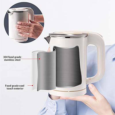 Portable Electric Tea Kettle 304 Stainless Steel 2.3 Liter Kettle