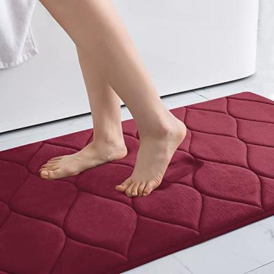 Memory Foam Bath Mat Non-Slip Water Absorbent Fast Dry Soft Bath