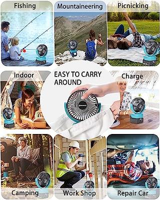 Outdoor Jobsite Cordless Fan For Black & Decker 20V Battery Portable Indoor  Fan