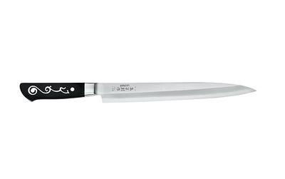 Zakarian by Dash 7 Chef Grade German Steel Rocking Chef Knife with Sheath  for Chopping and Slicing - Blue - Yahoo Shopping