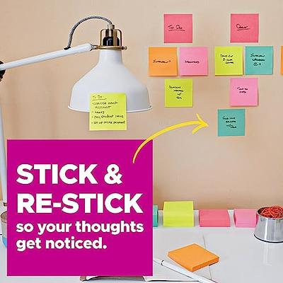 Post-it Super Sticky Notes, Black, 3 x 3, 70 Sheets/Pad, 5 Pads