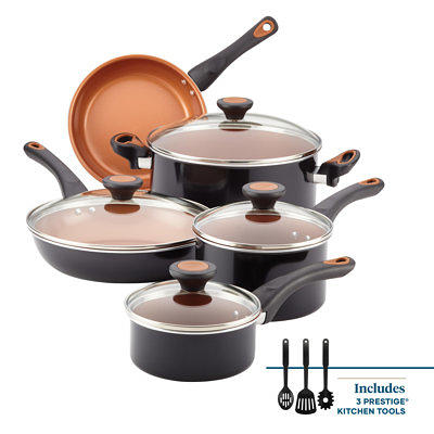 Tramontina 11-Piece Nonstick Porcelain Enamel Cookware Set (Assorted  Colors) - Sam's Club