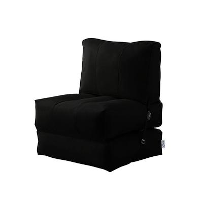 Zenree Bedroom Chairs for Living Room, Guests Teens Room College Dorm, Black