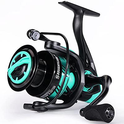 Diwa Spinning Fishing Reels for Saltwater Freshwater 1000 2000 3000 4000  5000 6000 Series Fishing Spool Left/Right Interchangeable Trout Carp  Spinning Reel 10 Ball Bearings Light and Smooth (3000) - Yahoo Shopping
