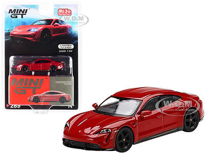 Porsche Taycan Turbo S Carmine Red Limited Edition to 2400 pieces Worldwide  1/64 Diecast Model Car by True Scale Miniatures - Yahoo Shopping