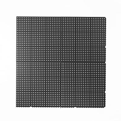 ROVSUN Rubber Floor Mat with Holes, 36''x 60'' Anti-Fatigue/Non-Slip  Drainage Mat, for Industrial Kitchen Restaurant Bar Bathroom Utility Garage  Pool