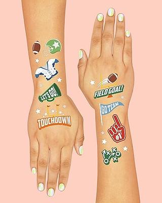 Custom Temporary Tattoos for Sports and Game Day Great for High School,  College, or Pro Players and Fans, Football, Lacrosse, Field Hockey - Etsy