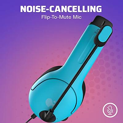 PDP Gaming LVL40 Airlite Stereo Headset for Nintendo Switch/Lite/OLED -  Wired Power Noise Cancelling Microphone, Lightweight Soft Comfort On Ear