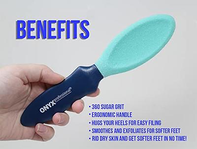 Uyoky Callus Remover Foot File, Glass Pedicure Foot Scrubber, Heel