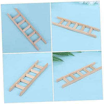 1:12TH Dollhouse Miniature Ladder Pretend Play Props Kids Toys