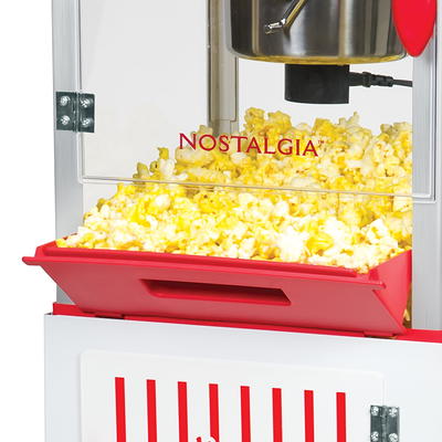 Nostalgia 2.5-Ounce Kettle Popcorn Maker ,Red