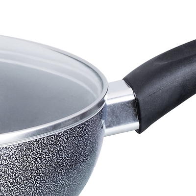 Brentwood Aluminum Non-Stick Frying Pan, 9, Gray