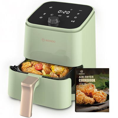  XDS 8-quart Dual Basket Air Fryer with Visible Cooking Windows,  6-in-1 Air Cooker for Roast, Bake, Dehydrate, Reheat & more, 2 Independent  Frying Baskets & Digital Touchscreen : Home & Kitchen