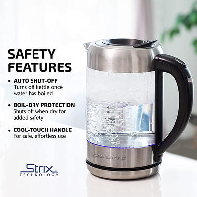 Glass Electric Kettle with LED Light