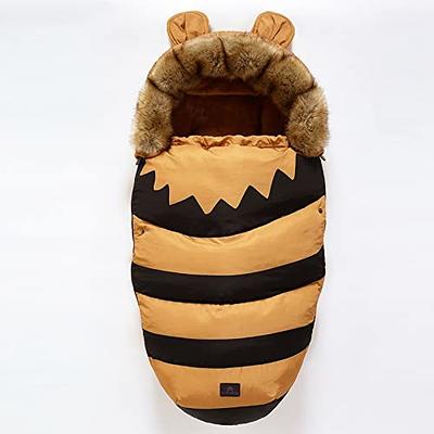 Warm Bunting Bag Universal,Stroller Sleeping Bag Cold Weather,Waterproof  Toddler Footmuff (Black, Large) Toddler Bunting Bag, Baby Stroller Cover  (bee) - Yahoo Shopping
