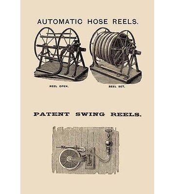 Automatic Hose Reels and Patent Swing Reels' Graphic Art - Yahoo Shopping