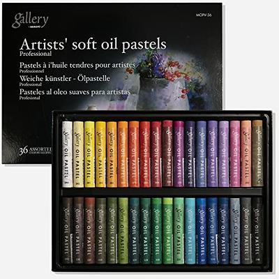 Liquidraw Oil Pastels Super Soft Water Soluble for Art, 36
