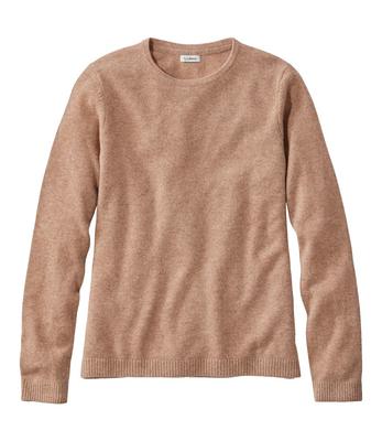 Women's Bean's Classic Ragg Wool Crewneck Intarsia Sweater