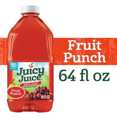 Juicy Juice, 100% Juice, Apple, Berry, Grape, and Punch Variety Pack, 6.75  oz./Juice Box, 32/Carton