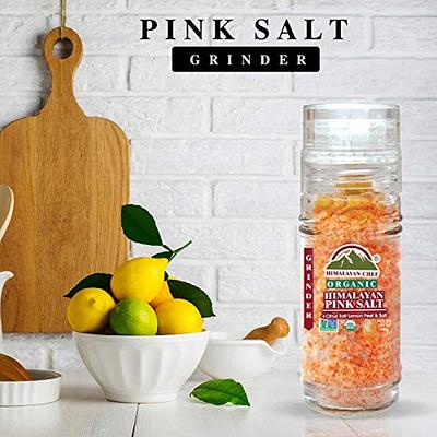 Himalayan Chef Himalayan Pink Salt & Black Pepper, Refillable