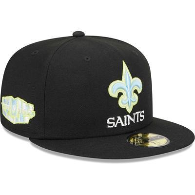 Men's New Era Black/Camo New Orleans Saints 2021 Salute To Service 59FIFTY Fitted  Hat