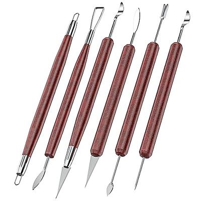  Molain Plastic Clay Sculpting Tools, Modeling Clay