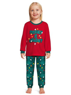 Jolly Jammies Baby and Toddler Unisex Merry & Bright Matching Family Pajamas  , 2-Piece Sleepwear Set - Yahoo Shopping
