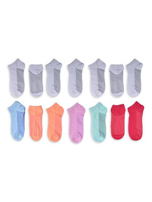 No Boundaries Women's Low-Cut Socks, 10-Pack, Shoe Size 4-10 - Yahoo  Shopping