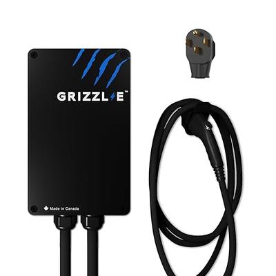 Grizzl-E Level 2 Electric Vehicle (EV) Charger up to 40 Amp, UL Certified  Indoor/Outdoor Electric Car Fast Wall Charging Station, NEMA 14-50 Plug, 24  feet Premium Cable, Classic Black - Yahoo Shopping