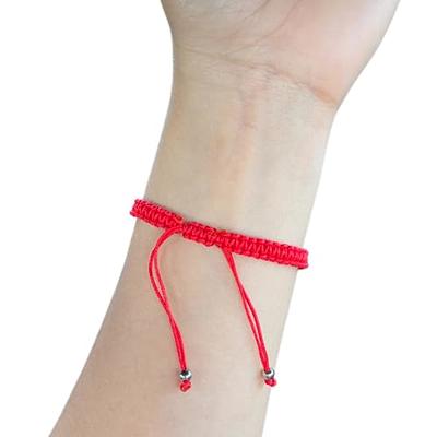 Red String Kabbalah Bracelet Adjustable Bracelet Mens Surfer Cord