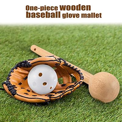 Generic 8 Pieces Baseball Glove Break in Kit Value Bundle Include Ball Glove  Mallet Wood Shaping Hammer Glove Wrap Baseball Gloves Lock