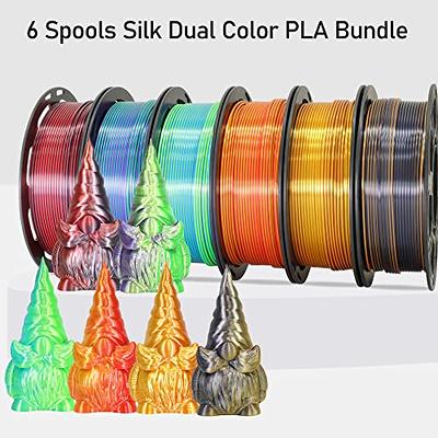 Creality PLA Filament 1.75mm 3D Printer Filament Ender PLA No-Tangling  Smooth Printing Accuracy +/- 0.02mm Fit Most FDM 3D Printers (White & Red  2-Pack), 2.2lbs/Spool*2 - Yahoo Shopping