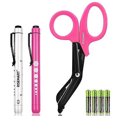 Professional 5.5-inch Pink Trauma Shears with Carabiner for Medical  Emergencies