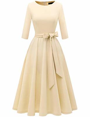 DRESSTELLS Women's Cocktail Dresses for Church, Modest Wedding